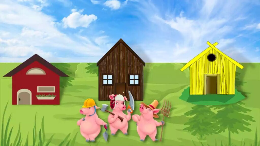 Three-little-Pig-moral-story-for-kids