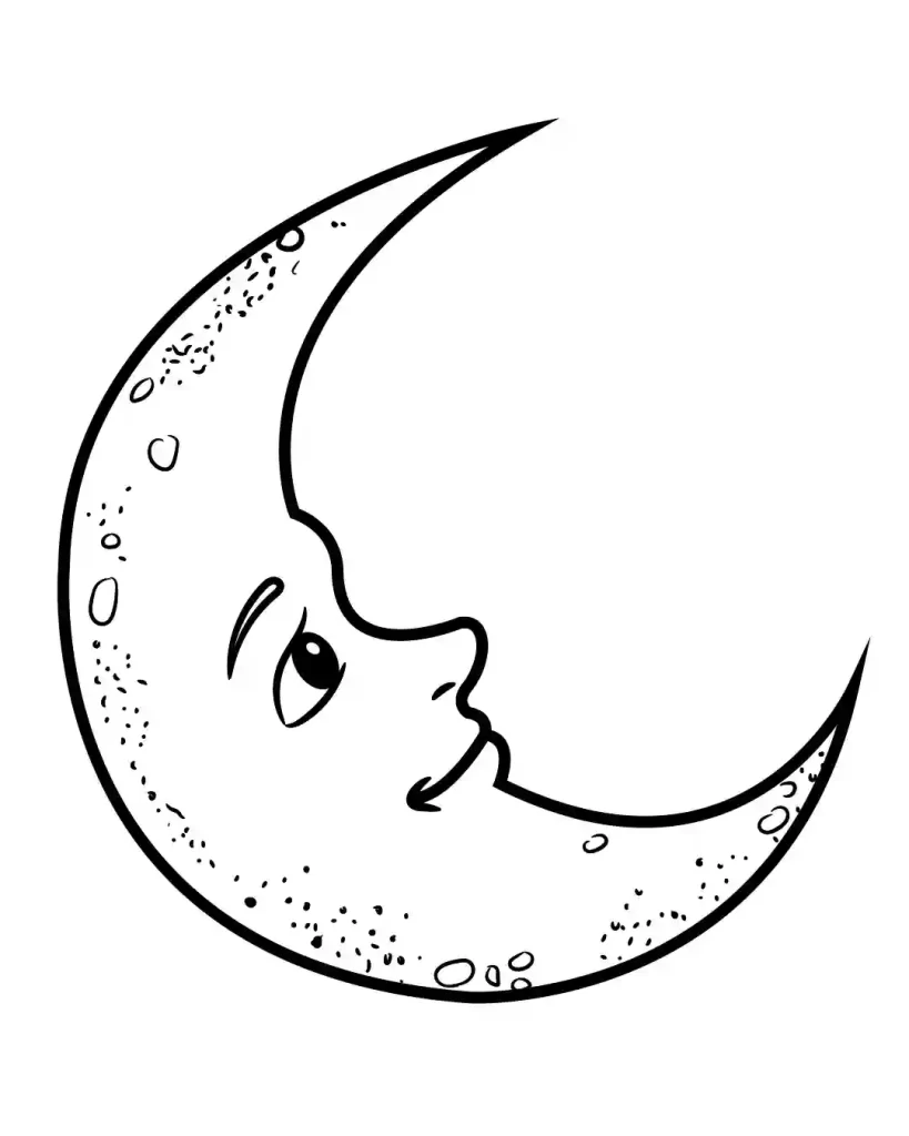 How-to-draw-Moon