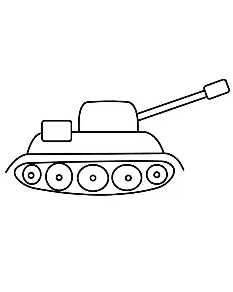 Learn-How-to-Draw-Tank-in-simple-steps