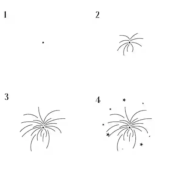 How-to-draw-fireworks