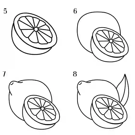 How-to-draw-lemon
