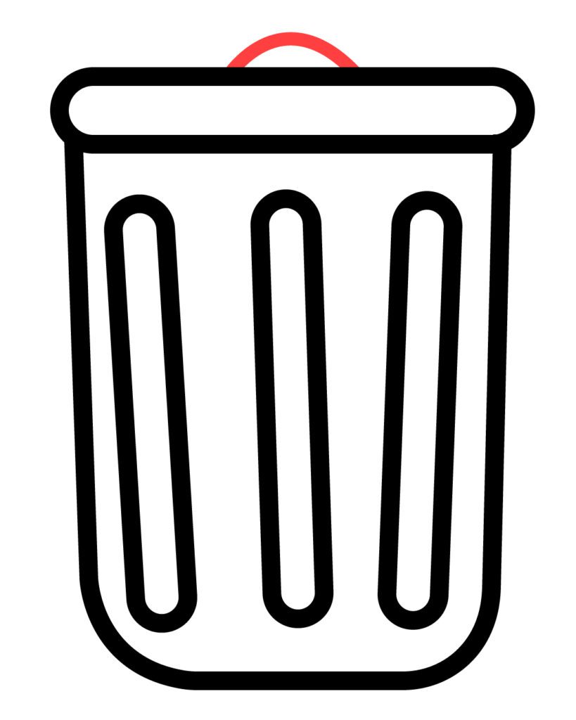 How To Draw Trash Can In Simple Steps