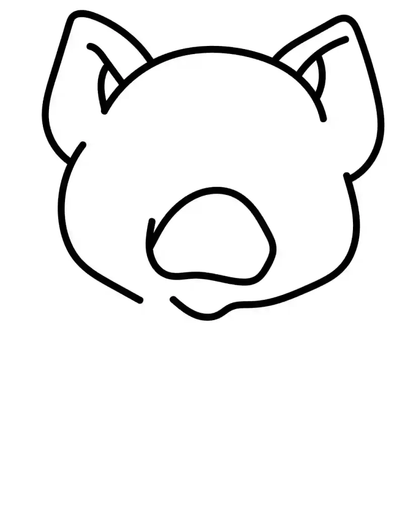 How-to-Draw-Pig-in-Simple-and-steps-Guide