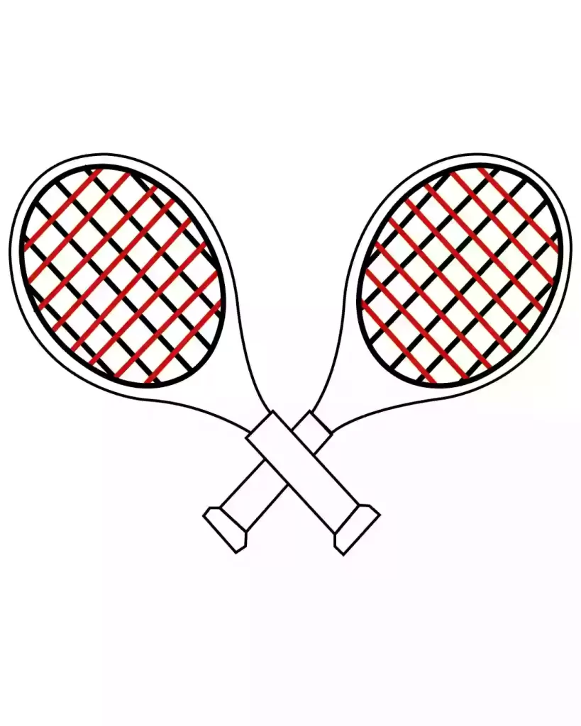 how-to-draw-tennis-racket-in-simple-and-easy-steps