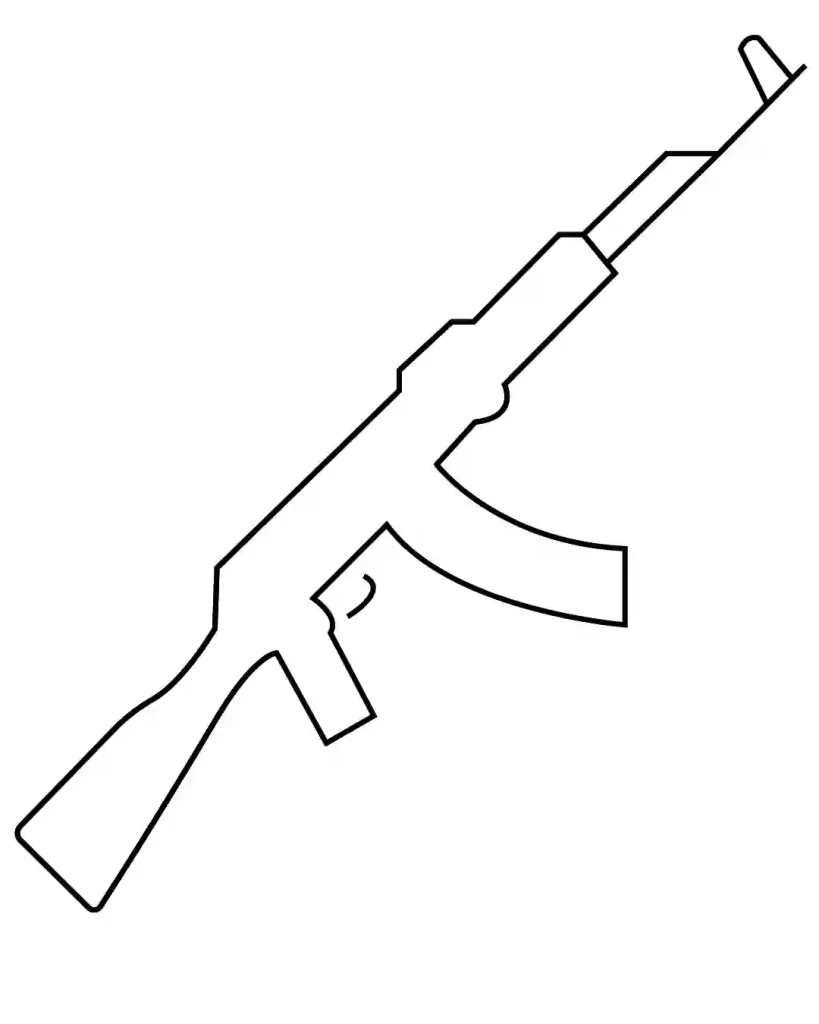 how-to-draw-a-ak-47-in-simple-and-easy-steps