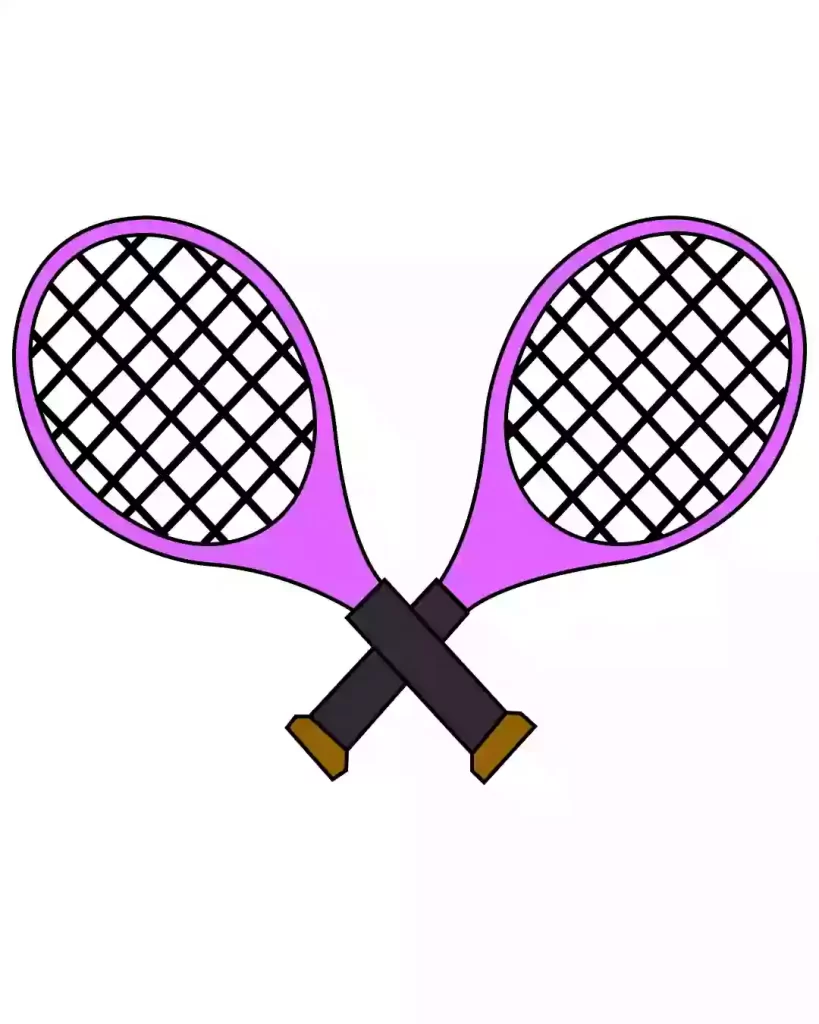 how-to-draw-tennis-racket-in-simple-and-easy-steps