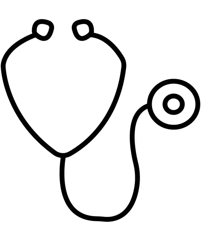 how-to-draw-stethoscope-in-simple-and-easy-steps