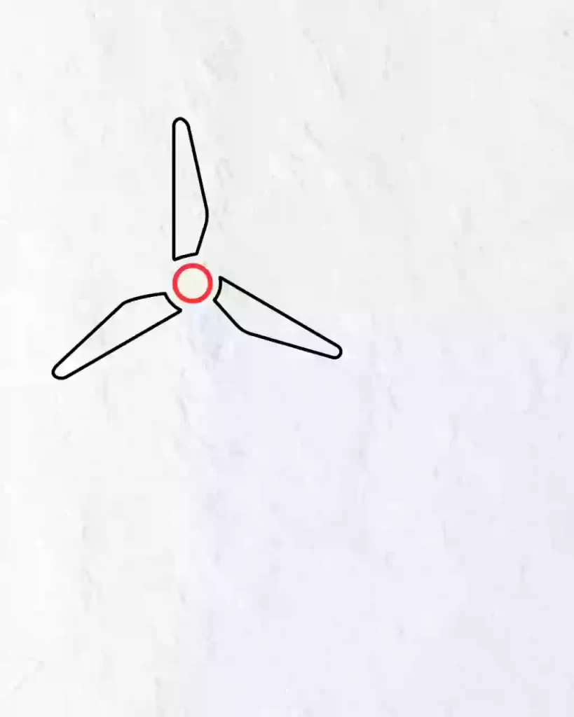 How-to-Draw-Windmill-step-2