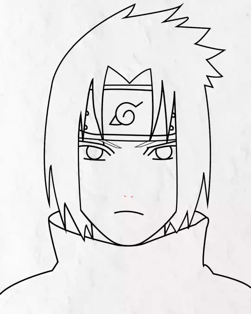 How-to-Draw-Sasuke