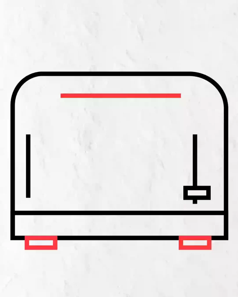 how-to-draw-toaster-in-simple-and-easy-step-by-steps