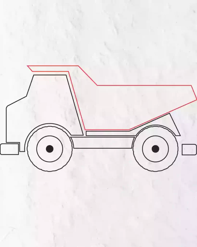 how-to-draw-dump-truck-in-9-easy-steps