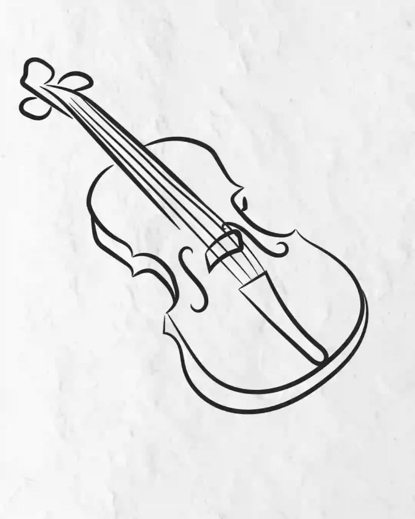 how-to-draw-violin-in-10-easy-steps