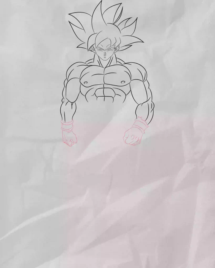 How-to-Draw-Goku