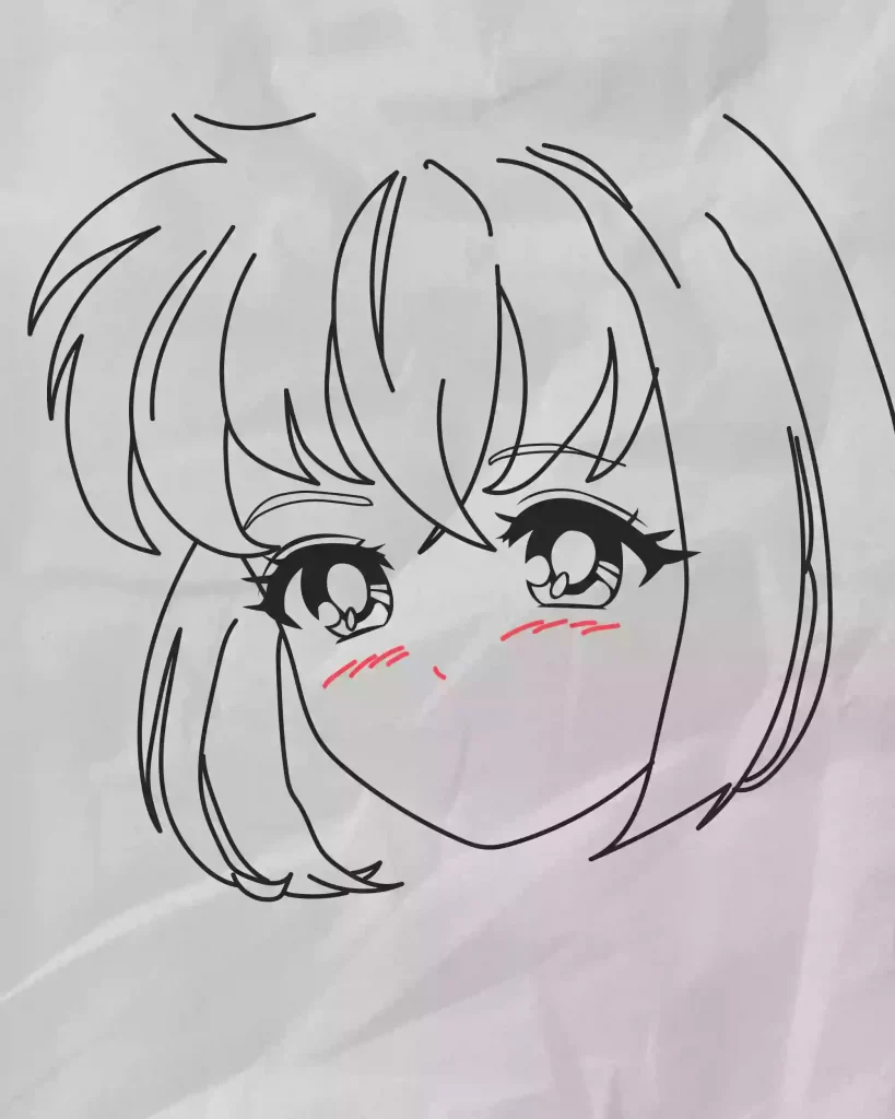 How To Draw Anime Girl - Step By Step Guide 