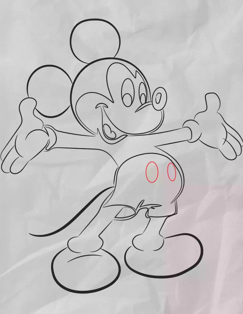 How-to-draw-Mickey-Mouse