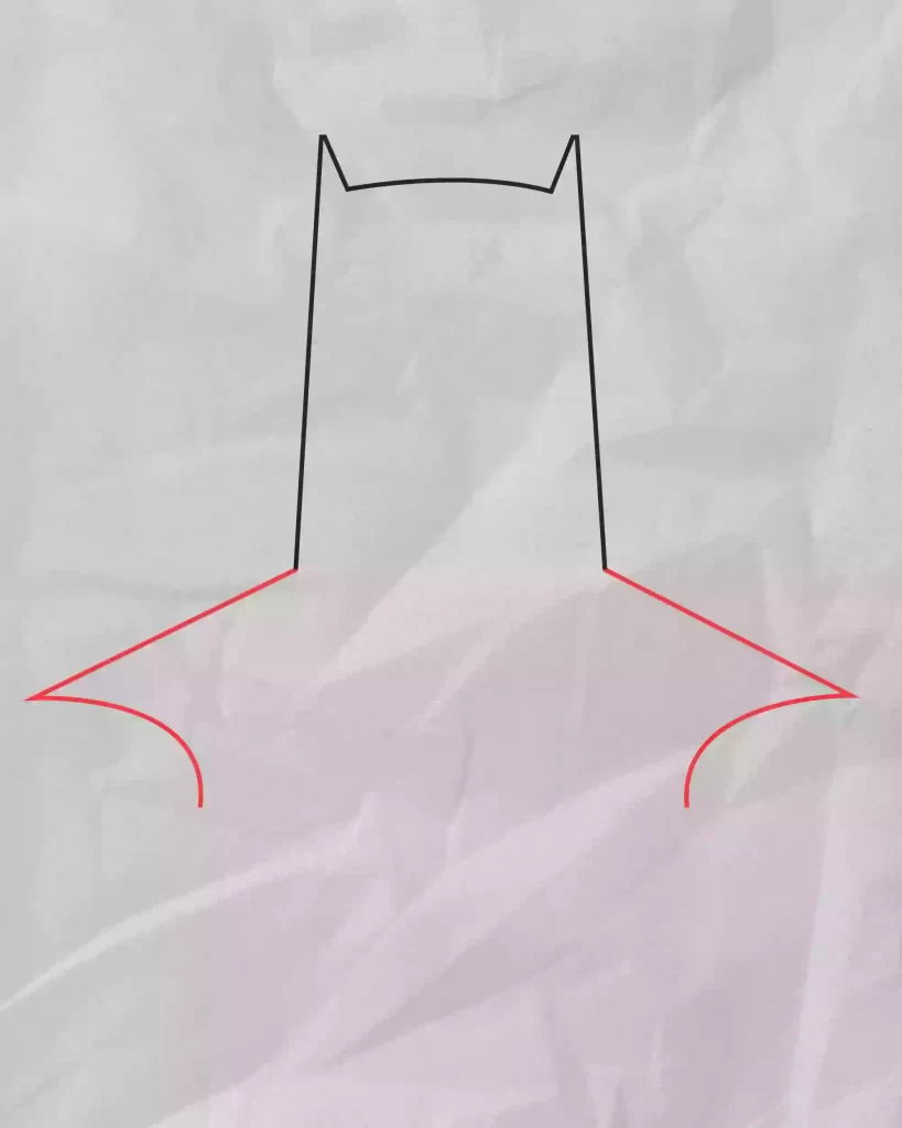 How-to -Draw-Batman-step-2