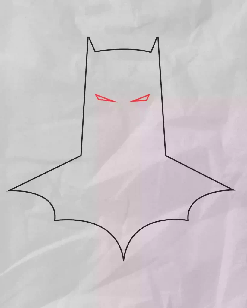 How-to -Draw-Batman-step-4