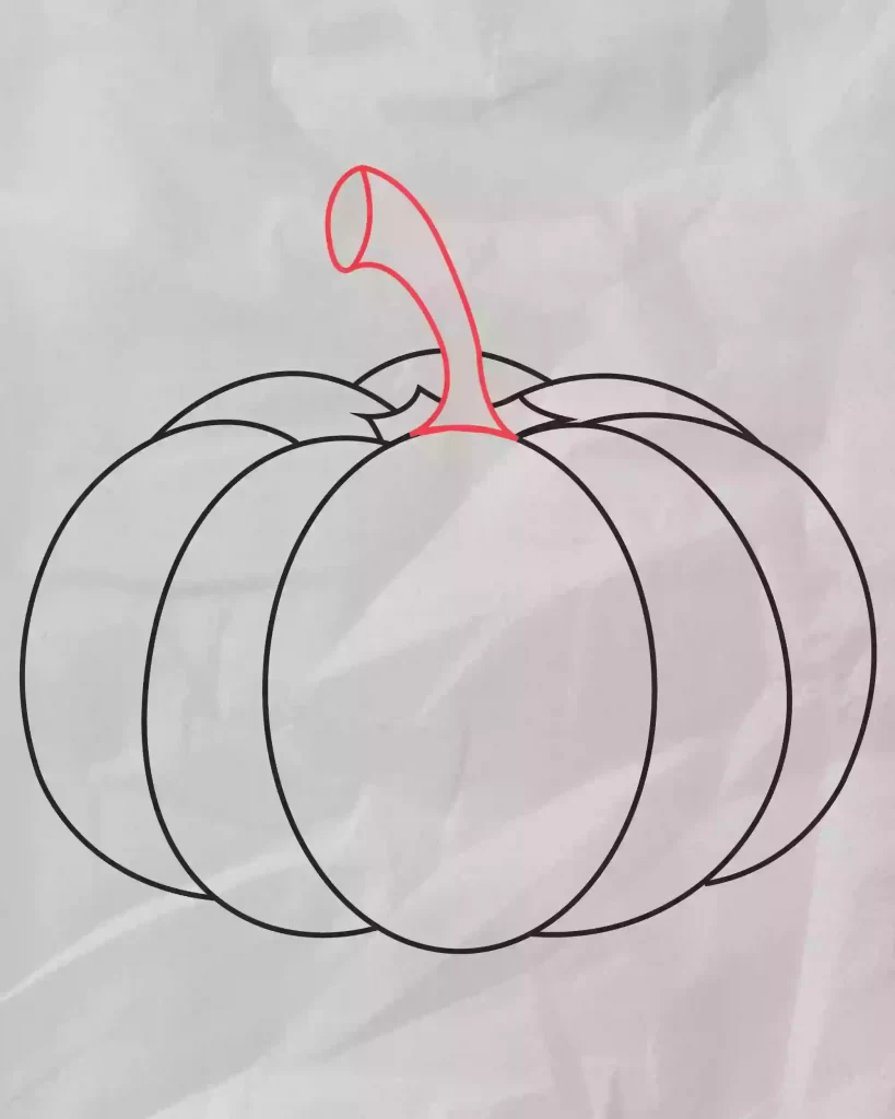 How-to-Draw-A-Pumpkin
