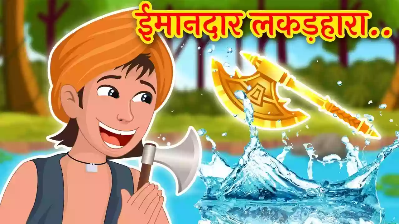 ईमानदार लकड़हारा (Imaandaar Lakadhara/Honest Woodcutter)