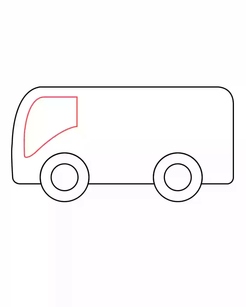 How To Draw Bus In Simple And Easy Steps