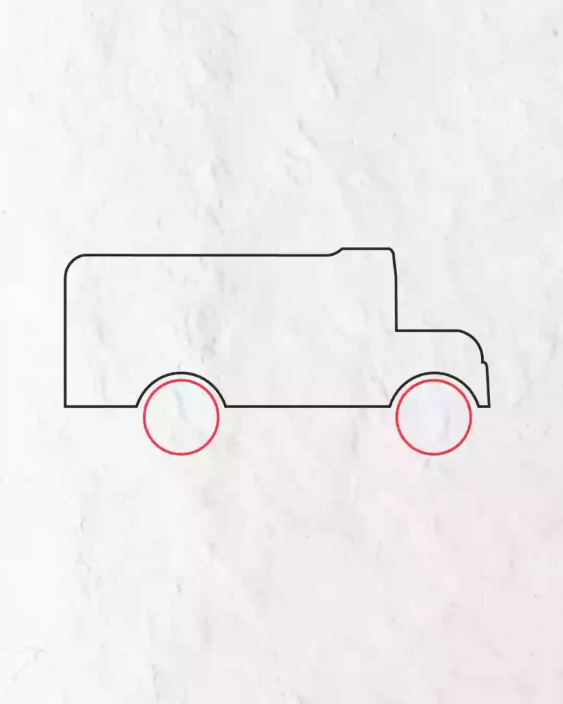 How To Draw Bus In Easy Steps For Beginner