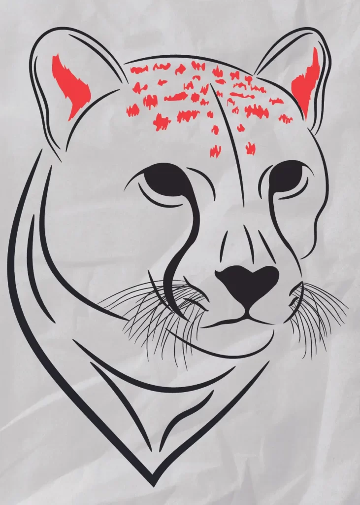 How-To-Draw-A-Cheetah