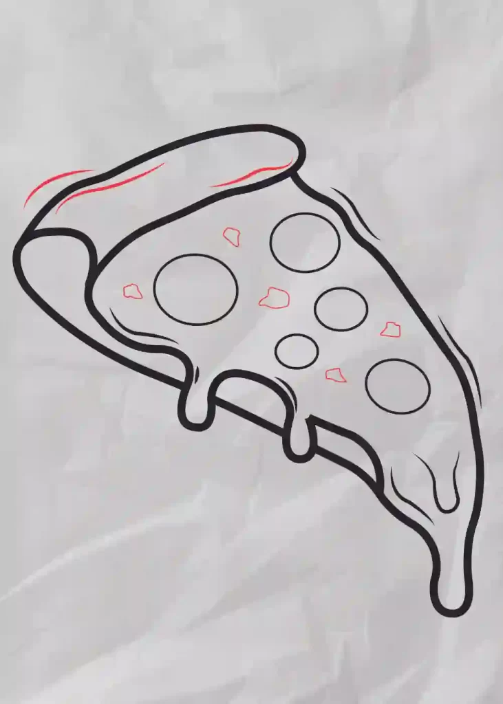 How-to-Draw-a-Pizza