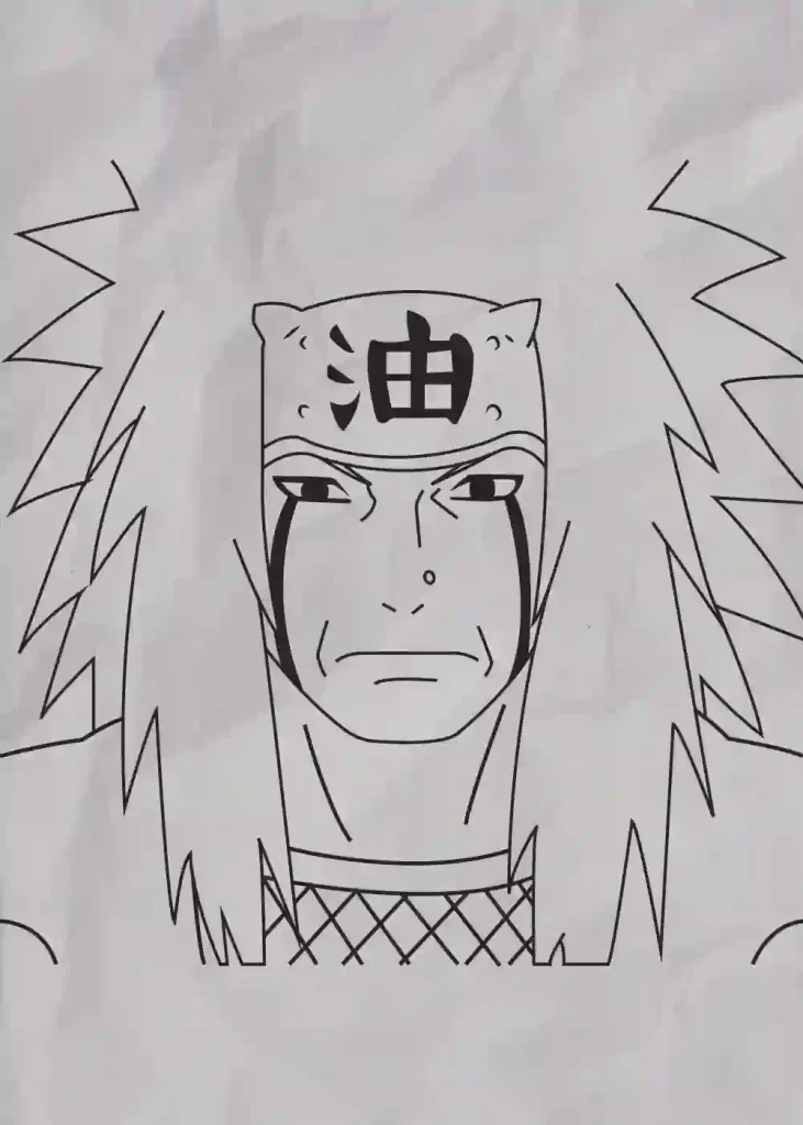 How-To-Draw-Jiraiya