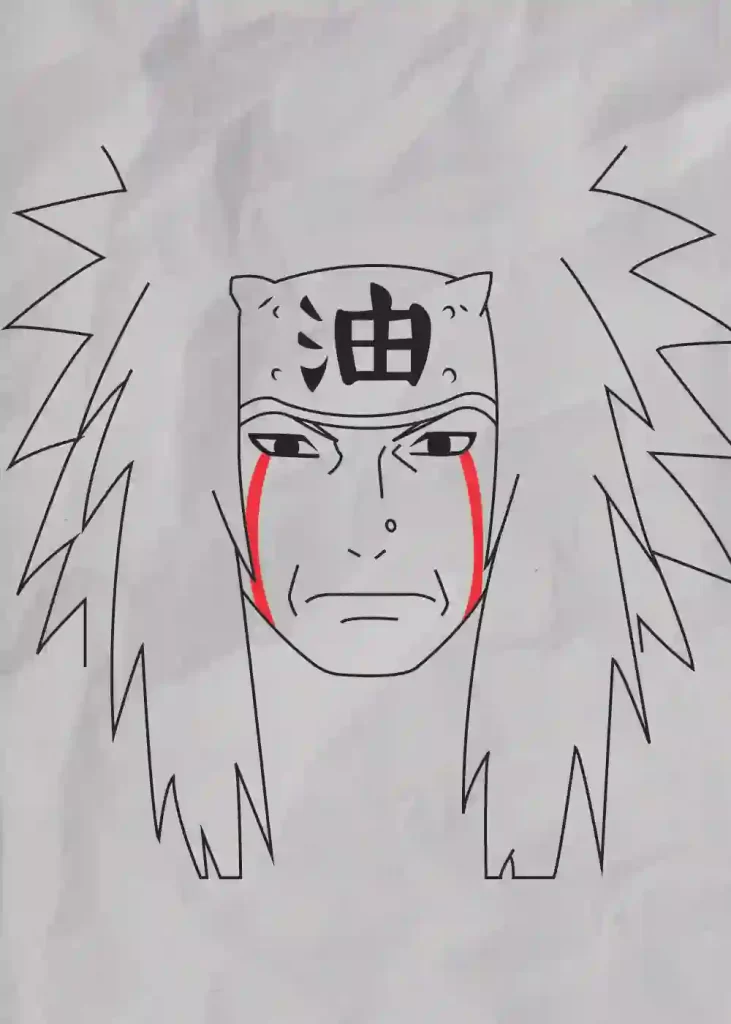 How-To-Draw-Jiraiya