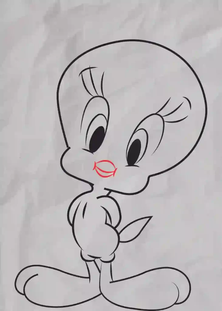 How-to-Draw-Tweety-Bird 