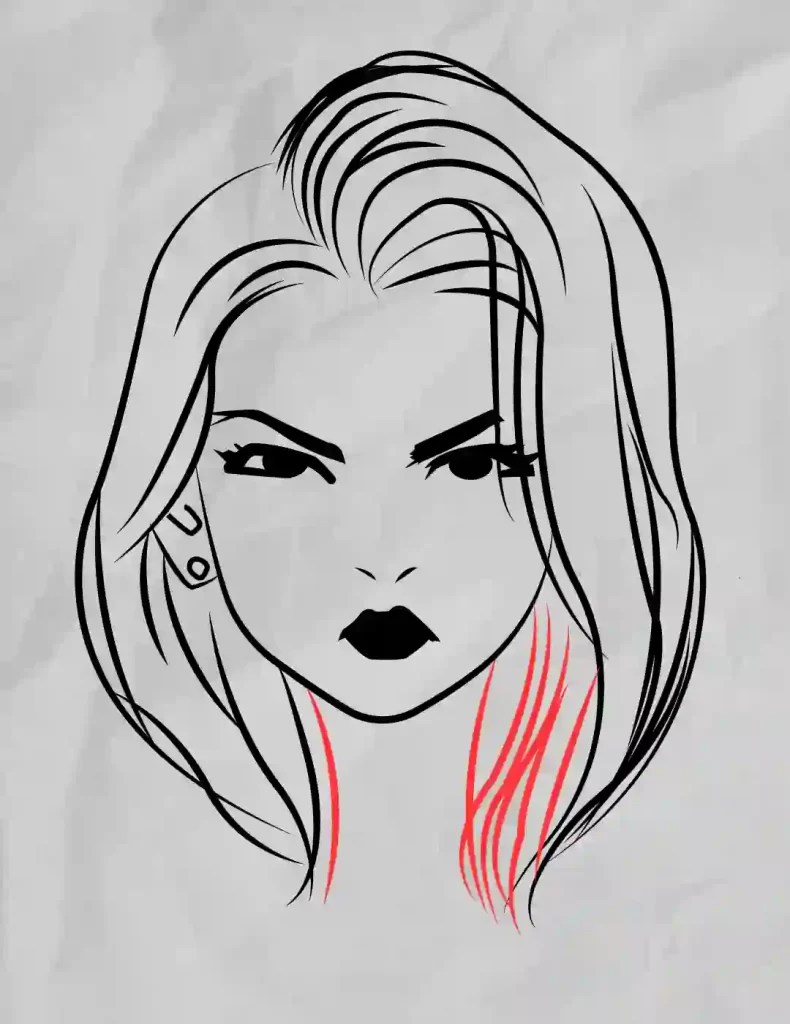 How-to-Draw-an-Angry-Anime-Girl