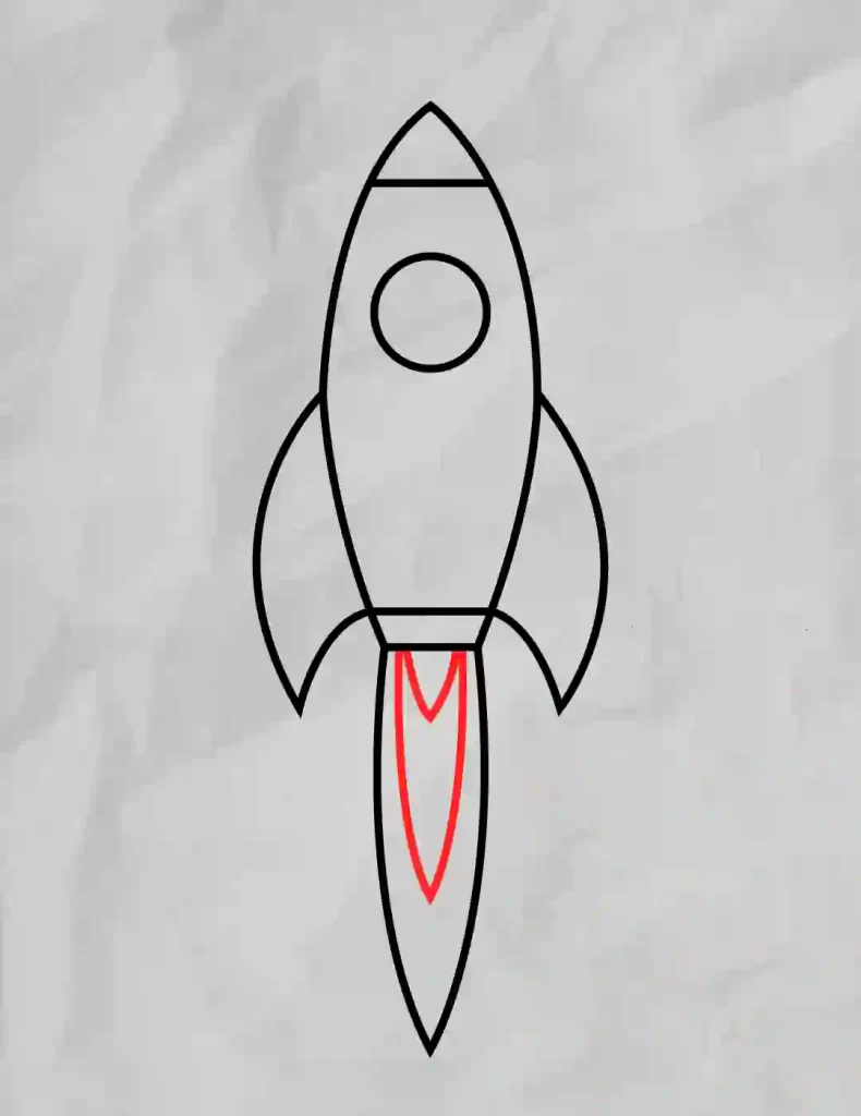How-to-Draw-a-Rocket