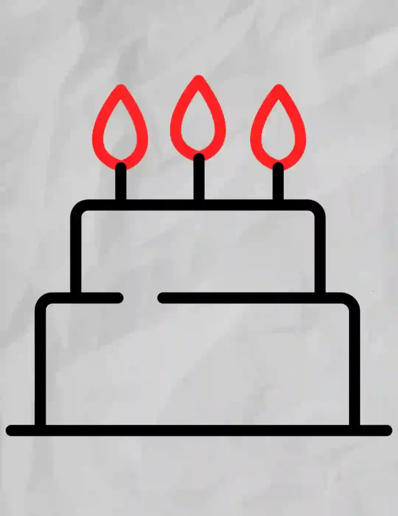 How-To-Draw-A-Cake