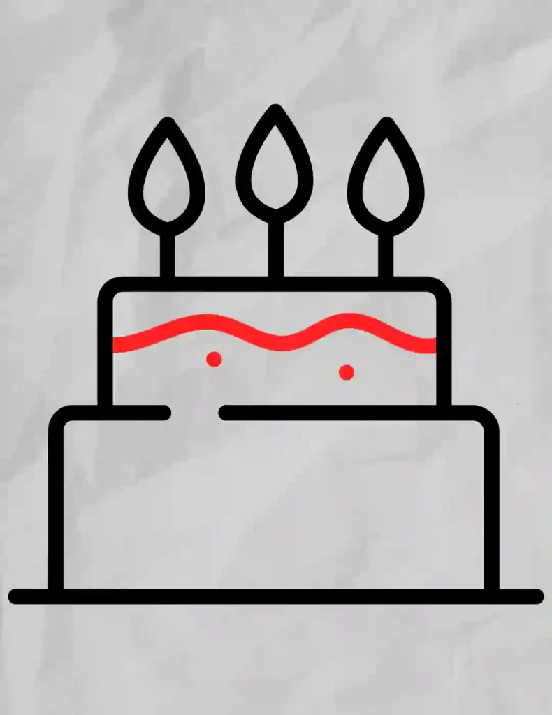 How-To-Draw-A-Cake