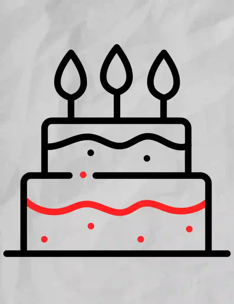 How-To-Draw-A-Cake