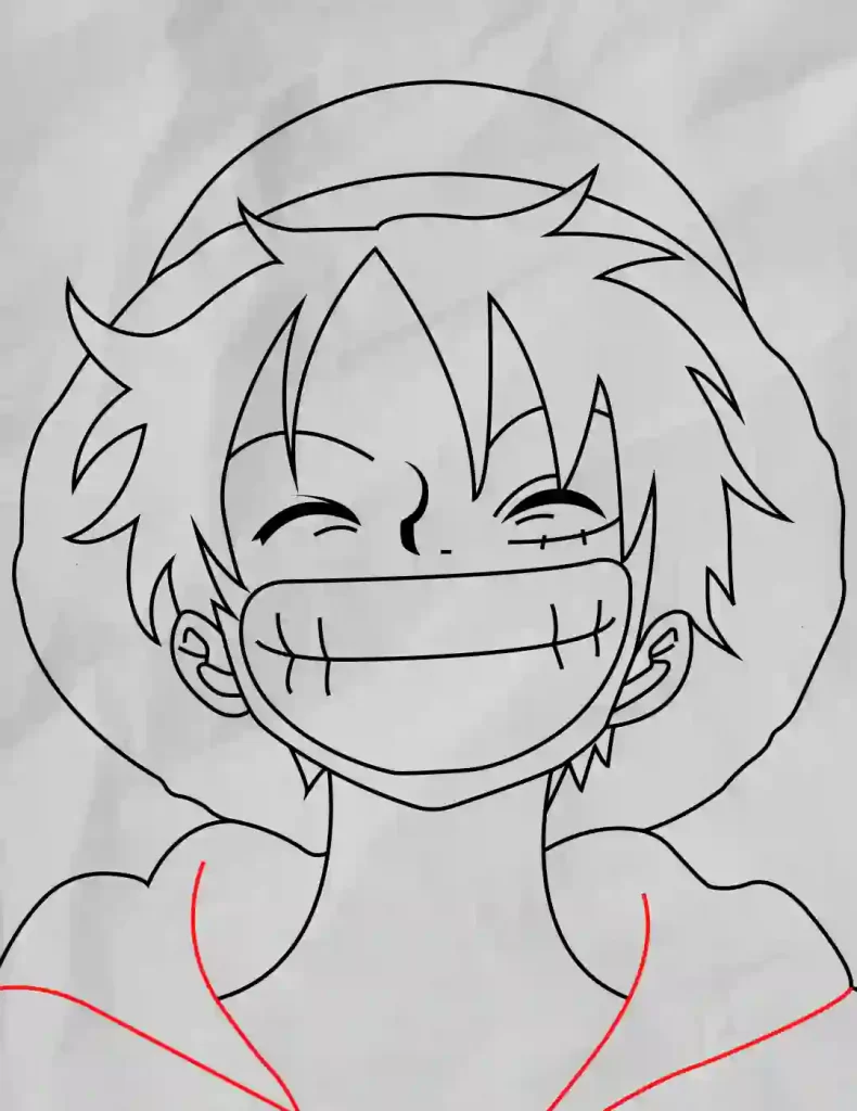 How-to-Draw-Monkey-D.-Luffy