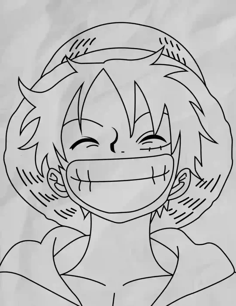 How-to-Draw-Monkey-D.-Luffy