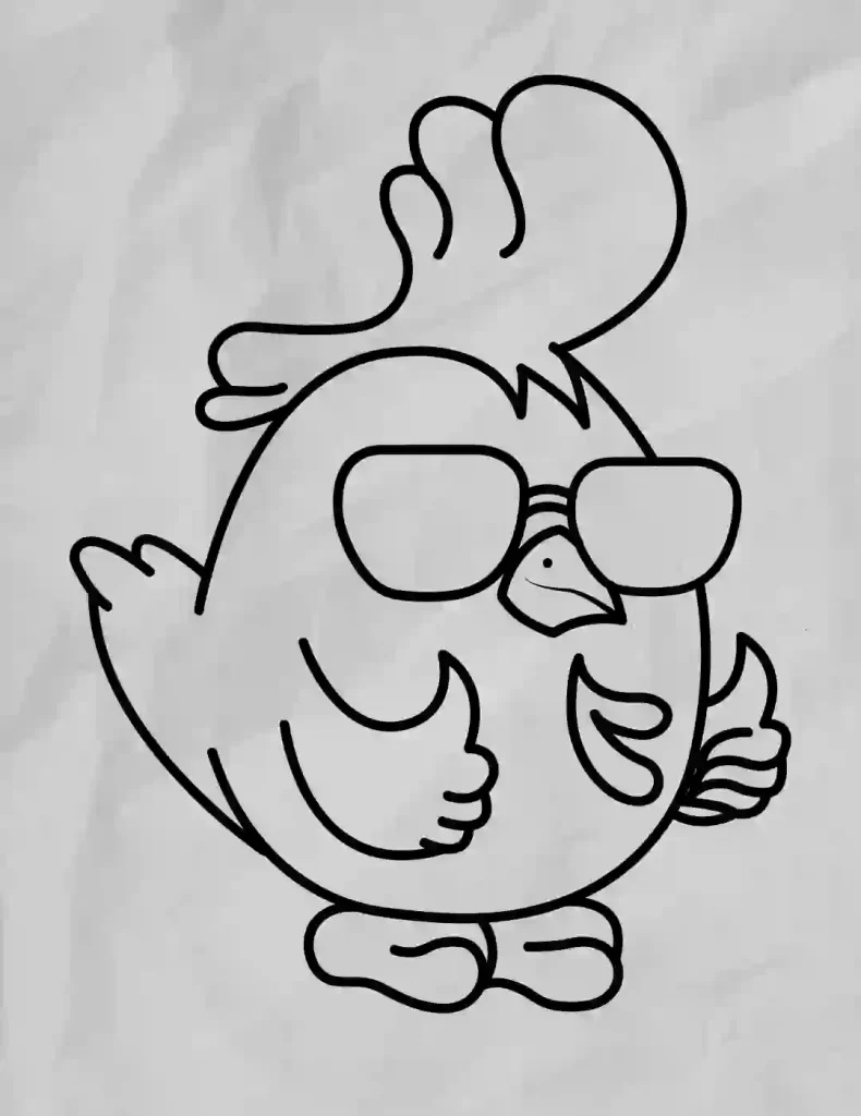 How-To-Draw-A-Chicken