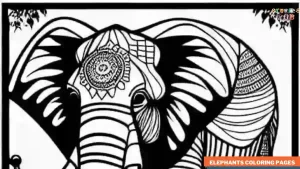 Elephants-coloring-pages