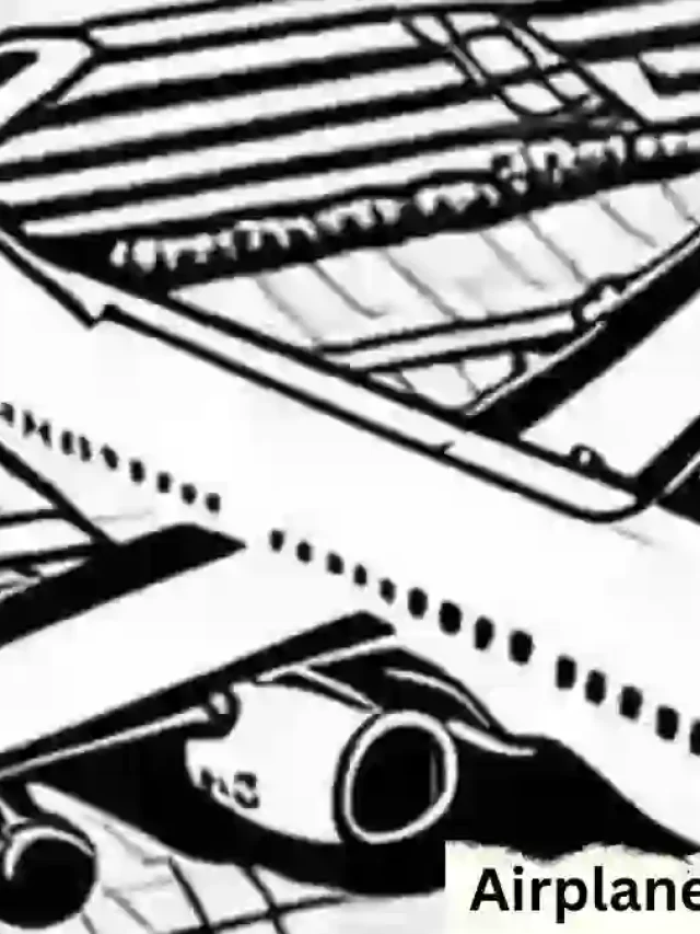 Airplane Coloring Pages for Kids