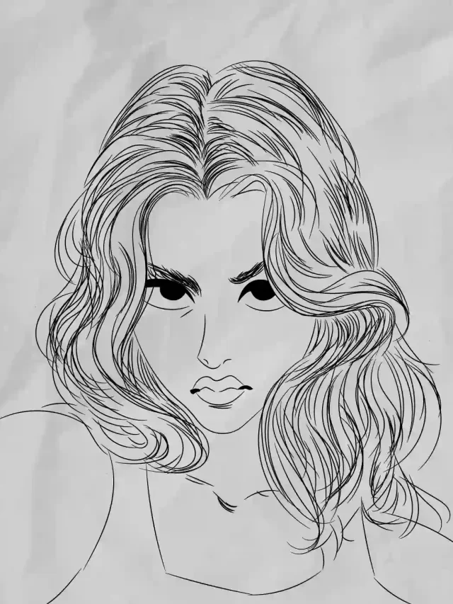 Learn How to Draw Girl face | Step by Step