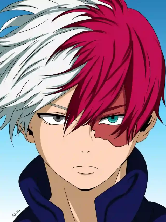 How to Draw Shoto Todoroki | Step by Step