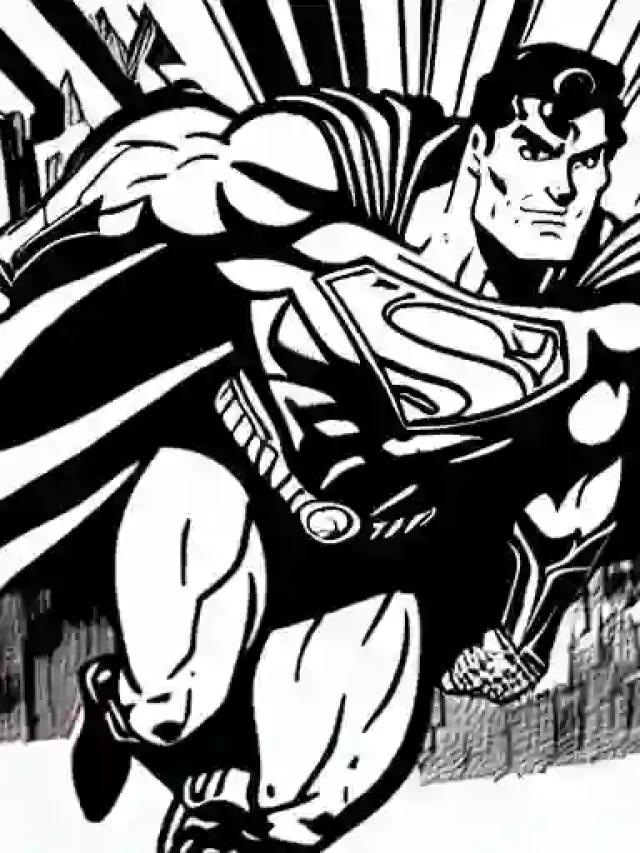 Superman Coloring Pages – For kids