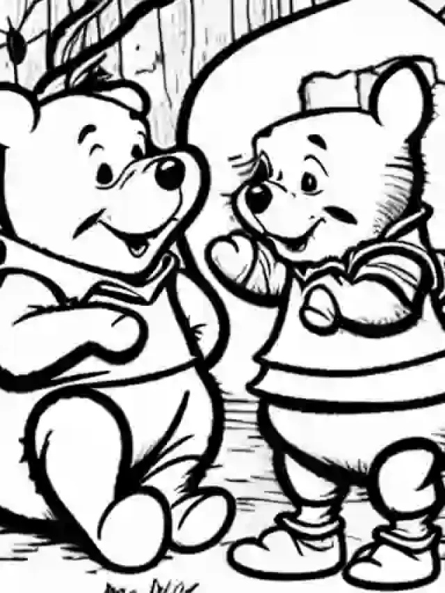 Winnie the Pooh Coloring Pages – For Kids