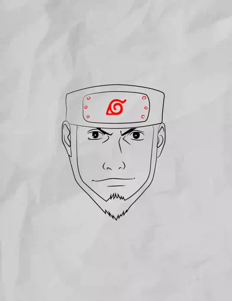 How-to-Draw-Asuma-Sarutobi