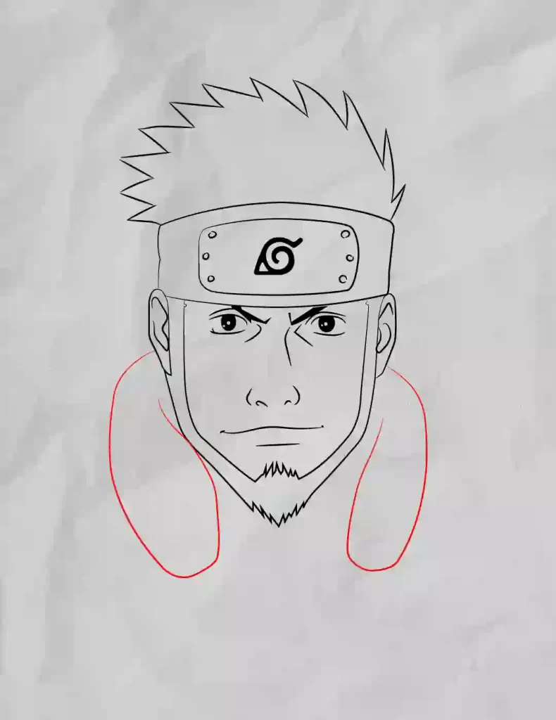 How-to-Draw-Asuma-Sarutobi