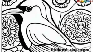 Birds-coloring-pages