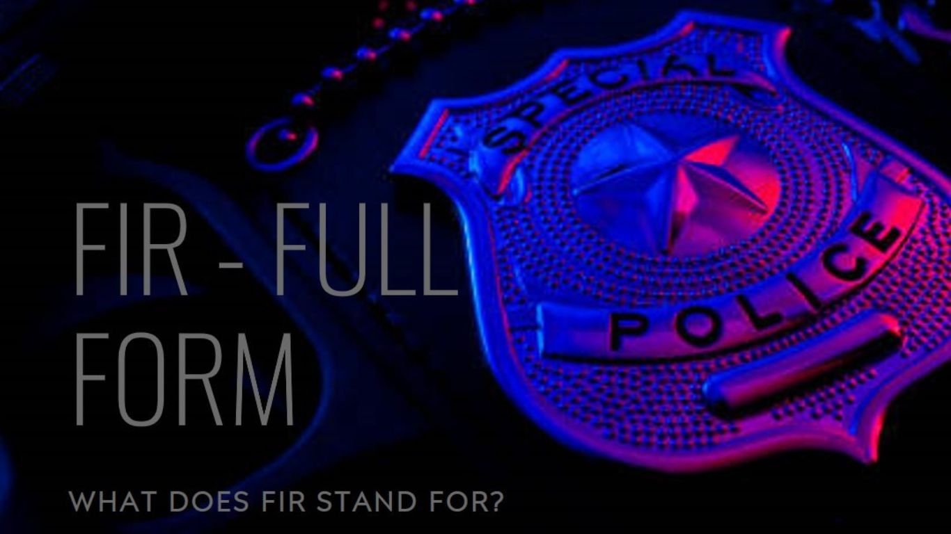 FIR-Full-Form