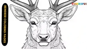 Reindeer-Coloring-Pages