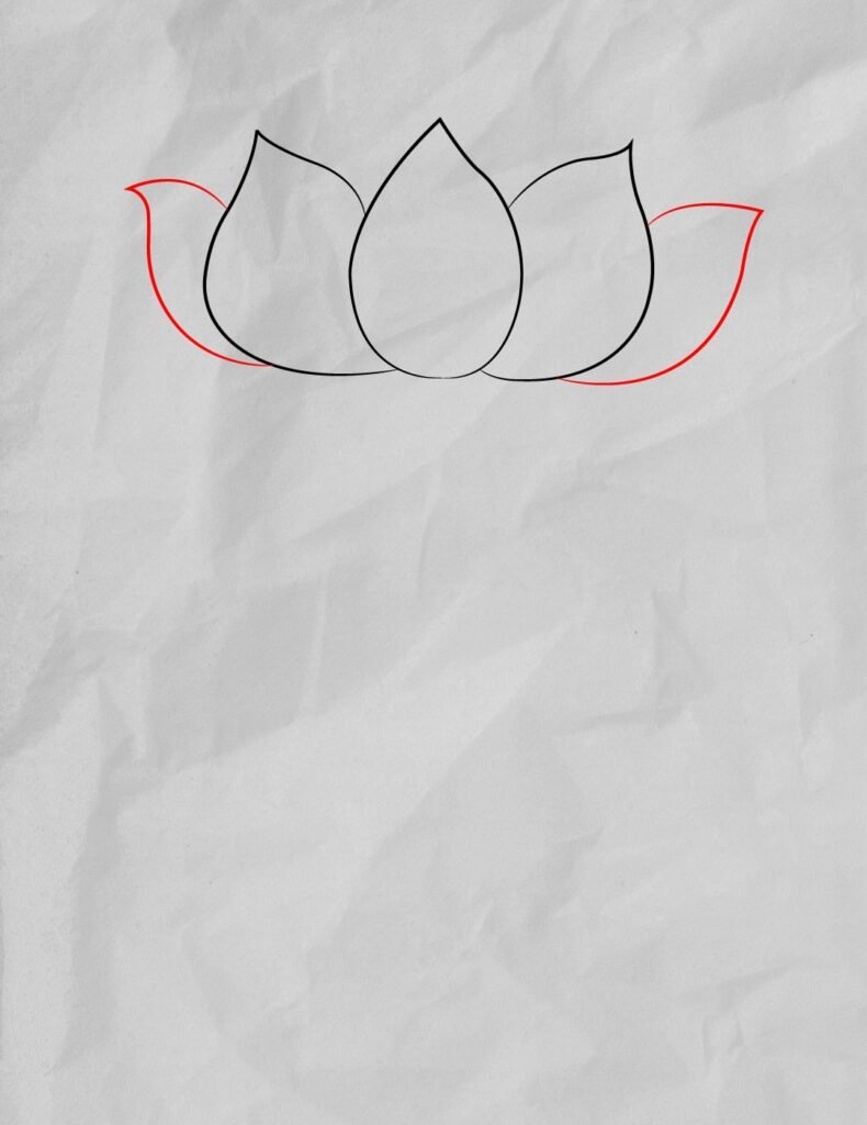 How-To-Draw-A-Lotus-Flower